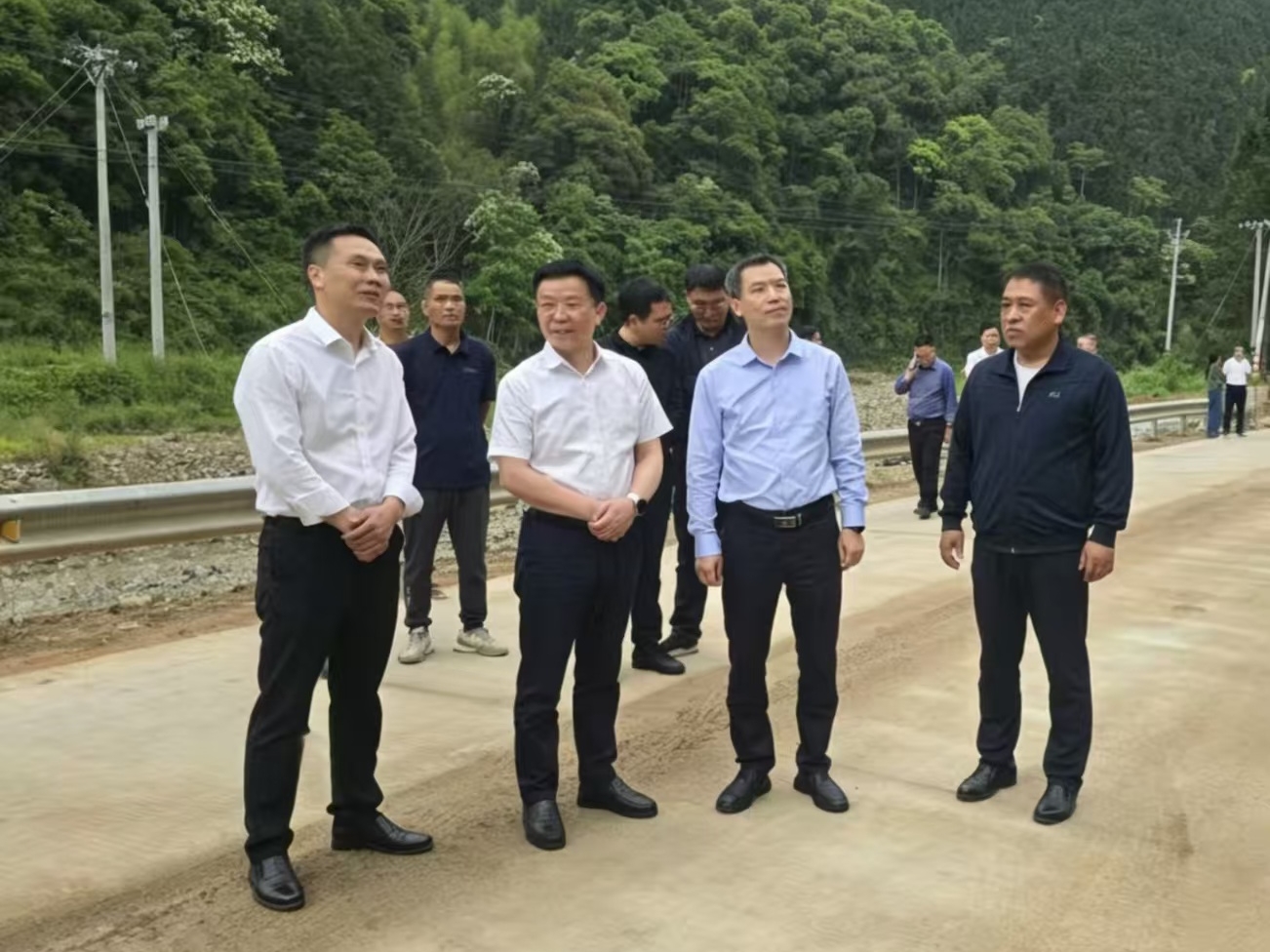 吴剑波局长赴郴州市调研安全生产和救灾重建工作