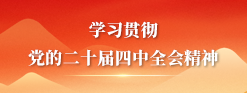 学习贯彻党的二十届四中全会精神